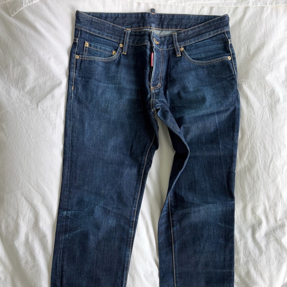 DSQUARED2 Dark Blue Skinny Jeans